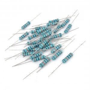 30 Pcs 2W 1% 150K Ohm Flameproof Axial Metal Film Resistor Assortment Kit