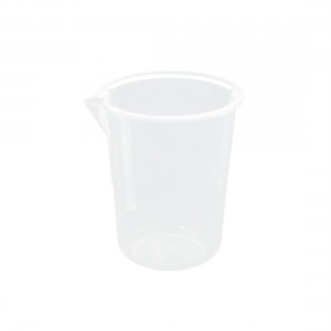 25mL 3.5cm x 5cm Clear Plastic Cylinder Shape Beaker Measuring Cup Measurer