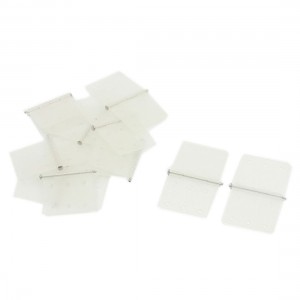 10 x Spare Parts Folding Beige Nylon Pinned Hinges 28 x 16mm for RC Plane