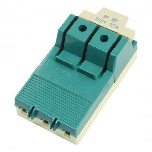 AC380V 32A 6 Screw Terminal Circuit Control One Side Knife Disconnect Switch