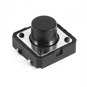 12mm x 12mm x 8mm 4 Pin DIP Panel PCB Momentary Tactile Tact Push Button Switch