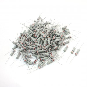 200Pcs 2W 2.7 Ohm 5% Tolerance Metal Oxide Film Resistor Axial Lead