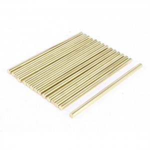 15 Pcs Car Model Toy DIY Brass Rod Axles Drill Rod Bar 3mm x 60mm