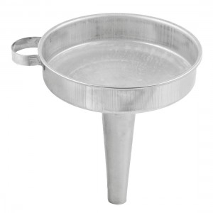 Laboratory Measurer Stainless Steel 4.3" Diameter Filter Funnel