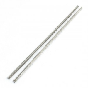 Lathe 200mm x 3mm Stainless Steel Axle Hex Stock Drill Rod Bar 2Pcs