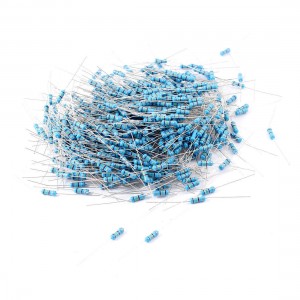 500Pcs 1/2W 1% Tolerance 2.4K Ohm Axial Lead Flameproof Metal Film Resistor