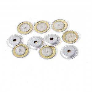 10 Pcs 12mm Aluminium Piezoelectric Electronic Components Buzzer Film Gasket