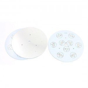 3Pcs 120mm Circle Aluminum PCB Circuit Board for 9 x 1W 3W 5W RGB LED in Series
