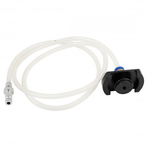 Plastic Air Tube Glue Dispenser Syringe Adapter Connector 38" Length