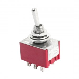 Repairing ON-ON 3PDT 9 Pins Terminal Rocker Type Toggle Switch AC 125V 5A