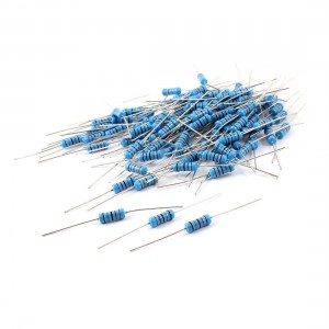 200Pcs 1W 1% Tolerance 18K Ohm Axial Lead Flameproof Metal Film Resistor