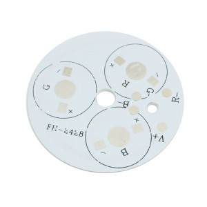 50mm 3x 1W/3W/5W LED Aluminum PCB Circuit Board Lamp Bases Light Beads