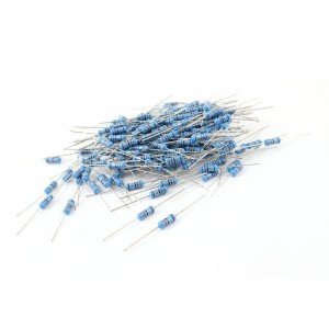 200Pcs 1W 1% Tolerance 82 Ohm Axial Lead Flameproof Metal Film Resistor