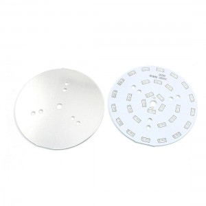 2Pcs 85mm Circle Aluminum PCB Circuit Board for 30 x 1/2W 5730 SMD LED