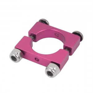 Carbon Fiber Tube Quadcopter Hexacopter Octocopter 12mm Fuchsia Aluminum Clamp