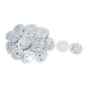 50 Pieces  40mm Circle Aluminum PCB Circuit Board for 10 x 1/2W 5730 SMD LED