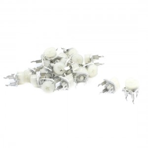 20Pcs 505 5M Ohm Horizontal Pot Variable Potentiometer Trimmer Resistors
