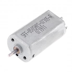 DC 6V 0.046A 1600RPM 1.5mm Dia Shaft 2 Pin Terminals Magnetic Motor
