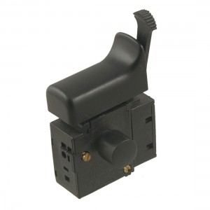 Electric Hammer Part Speed Control AC Trigger Switch Black 250V 6A for Bosch