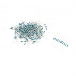 220pcs 5 Bands 11 Value Kinds Metal Film Resistors 82-6.8K Ohm 1% 1/2W