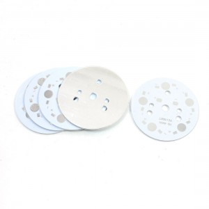 5Pcs Aluminum PCB Circle Circuit Board 49mm for 5 x 1W/3W/5W LED Light