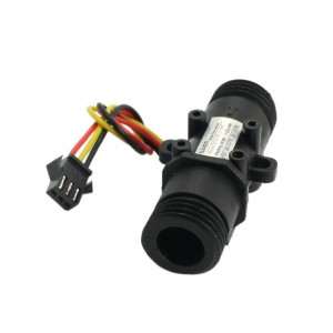 62mm Long G1/2 Male Thread 1-20L/min Hall Effect Water Flow Sensor