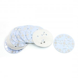 10pcs LED Aluminum PCB Circuit Board 49mm for 7 x 1W/3W/5W LEDs in Series
