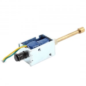 Pull Action 2mm 450g 5mm 250g Open Frame Spring Plunger Electromagnet DC 24V