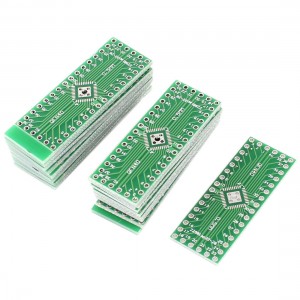 10 Pcs QFN32 to QFN40 Double Sides 0.5mm Pitch DIP PCB Adapter Converter Plate
