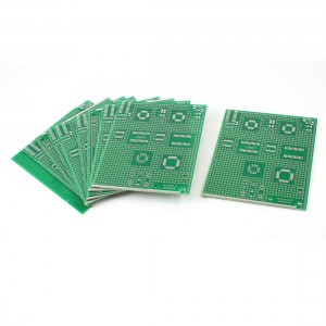 10 Pcs TQFP32/48/64 0.5mm/0.8mm Pitch to DIP Single Side PCB Adapter Board