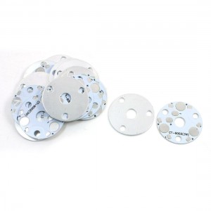 20 Pieces 31mm 3 x 1W 3W 5W LED Light Aluminum PCB Printed Circuit Board