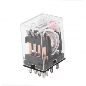 HH54PL AC 36V Coil 14 Pins 4PDT Red LED Indicator Light Power Relay