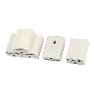 5pcs Gray Plastic Project Power Protector Case Junction Box 75x55x28mm