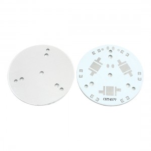 2pcs 49mm 3 x 1W 3W 5W High Power LED Aluminum PCB Printed Circuit Board