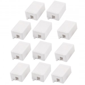 50mm x 35mm x 22mm Rectangle Plastic Electric Case DIY Junction Box 11 Pcs