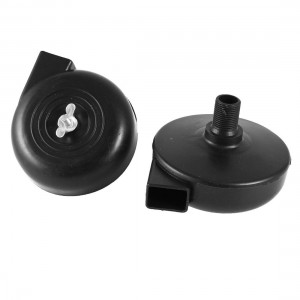 Replacement 3/8 PT Male Thread Air Compressor Silencer Filter 2 Pcs