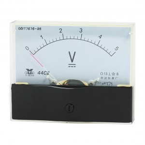 Measurement Tool Analog Panel Voltmeter DC 0 - 5V Measuring Range