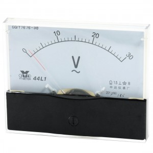 Measurement Tool Analog Panel Voltmeter AC 0 - 30V Measuring Range