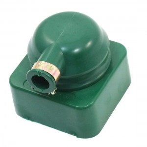 Green Round Pin 3 Phase 4 Wire 3P4W Industrial Socket Plug Set 25A AC 440V