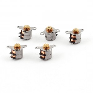 2.9mm Shaft 1000RPM Step Stepper Stepping Motor DC 5V 0.015W 5 Pcs