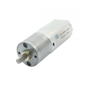 4mm Dia Drive Shaft 140rpm Rotary Speed Reducing Geared Box Motor DC24V