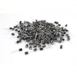 1000 Pcs 6mm x 7mm 100UF 16V Polarized Radial Electrolytic Capacitor