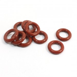 10PCS 15mm x 9mm x 3mm Rubber O Ring Oil Seal Gasket Brick Red