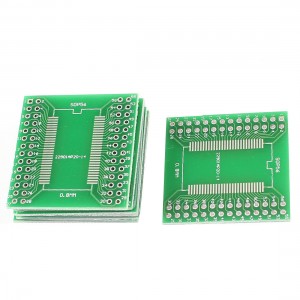 10 Pcs TSSOP56 to SOP56 0.635mm/0.8mm Pitch Double Sides DIP PCB Adapter Plate