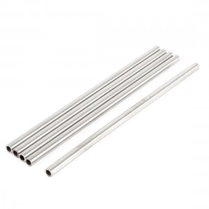 DIY Car Helicopter Model Toy Stainless Steel Hollow Shaft Rod 80mmx3mmx2mm 5 Pcs