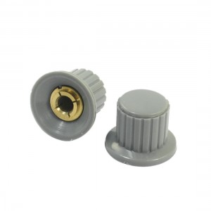 2pcs 6mm Split Shaft Dia Rotary Pot Potentiometer Control Knob KYP25-18-6