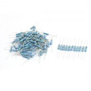 110Pcs 11 Values 2W 1% Tolerance 200K-1M Ohm Flameproof Metal Film Resistor