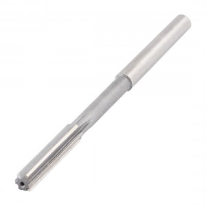 Straight Shank 6 Blades 5mm Cutting Diameter HSS Machine Reamer
