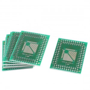 10 Pcs Double Side 0.5mm to 0.8mm Pitch PCB Universal Adapter Board 38mmx46mm