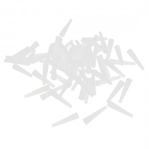 50 Pcs 1.5mm Bottom Dia Powder Coating Paint Tapered Stopper Plug Cap